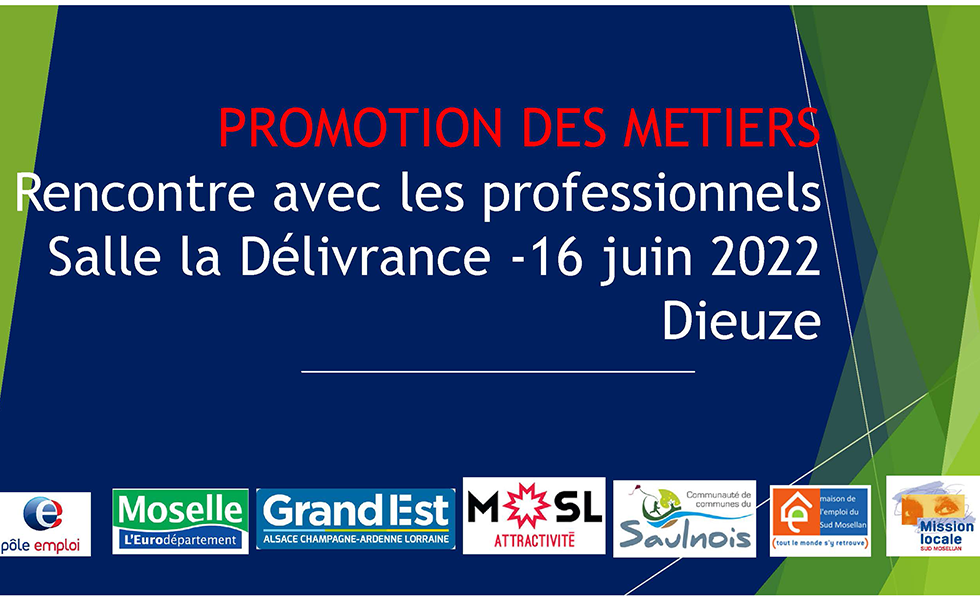 Promotion des Métiers Dieuze