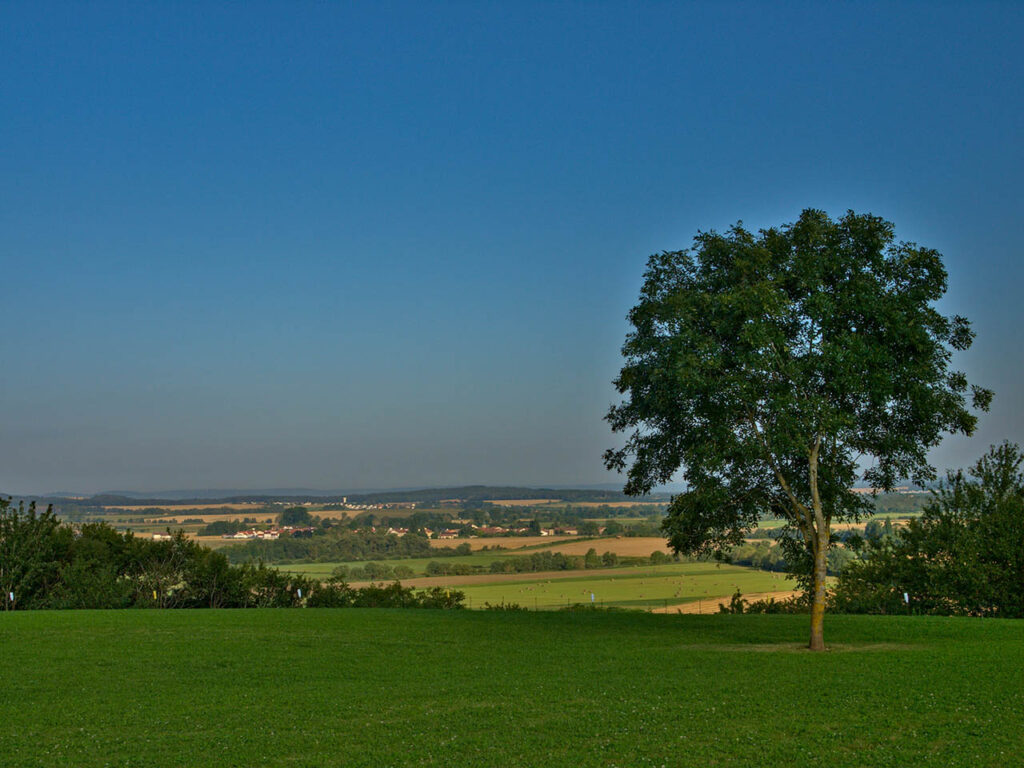 Panorama depuis le Haut de la Laume, à l'est d'Ancerville